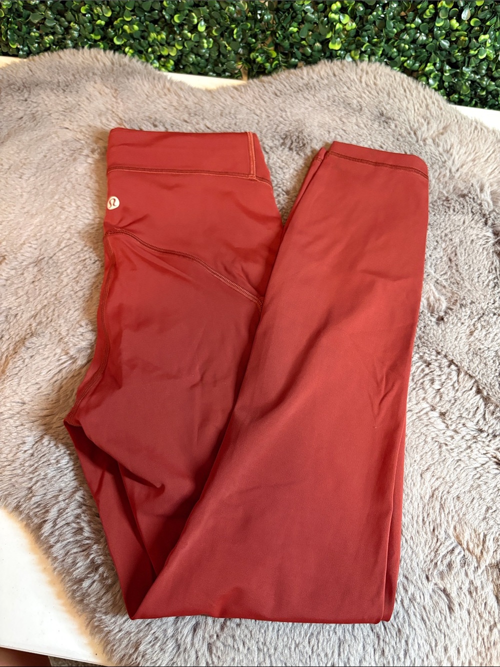 lululemon athletica Rust Red Leggings Size 4